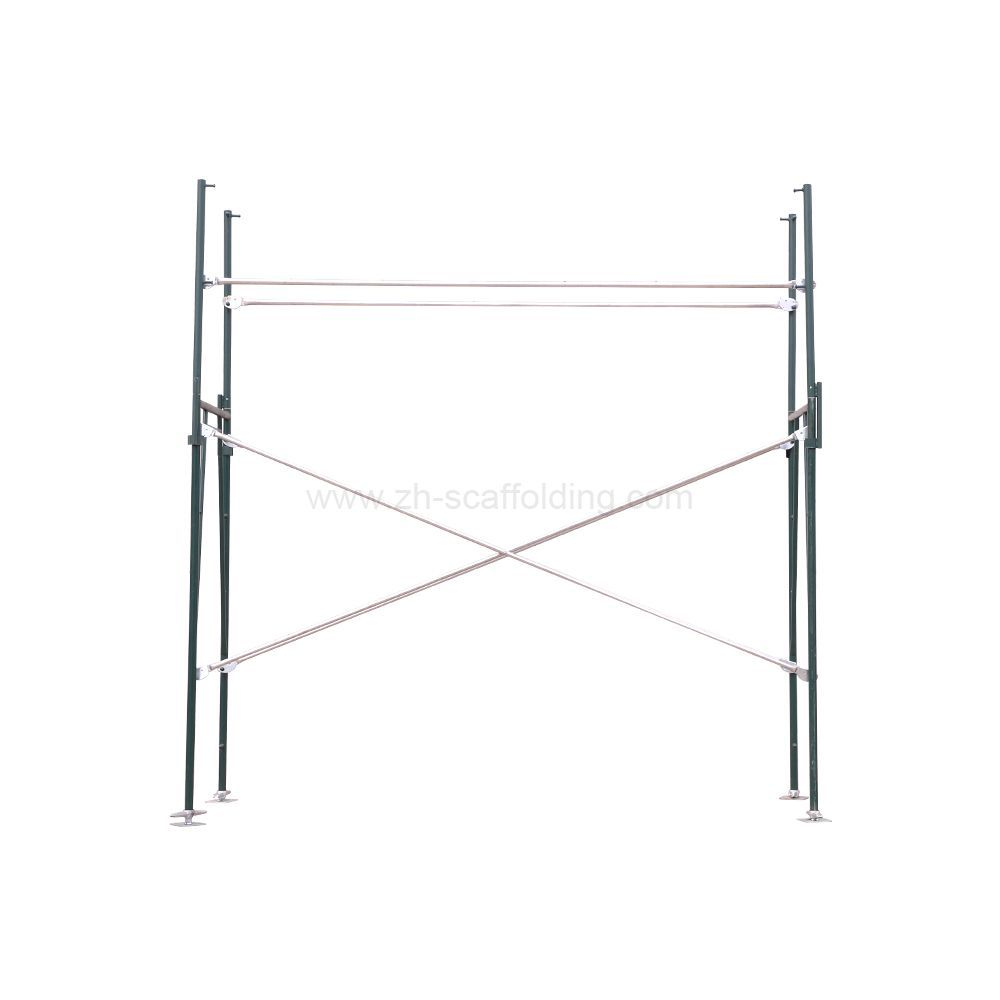 Door type steel pipe scaffolding